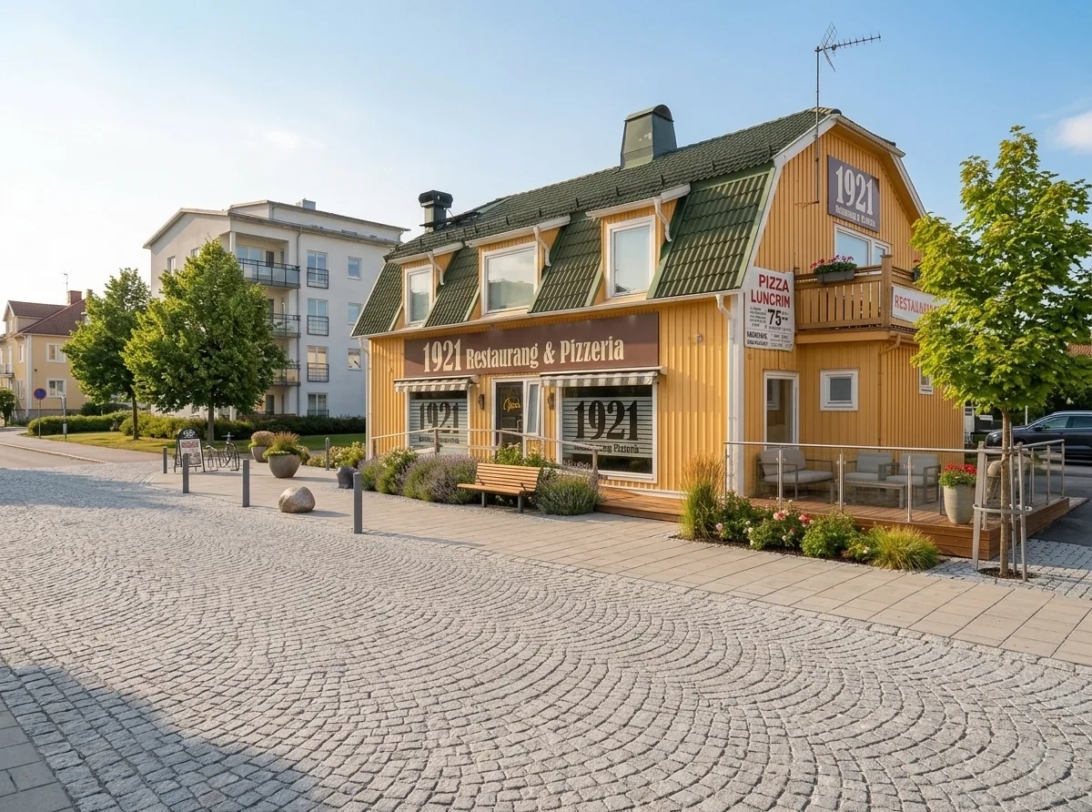Restaurangen inifrån